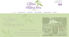 Desktop Screenshot of centerfor-healingarts.com